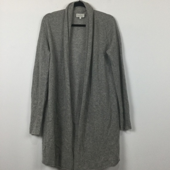 White + Warren Essential Cashmere Trapeze Cardigan - Picture 2 of 5